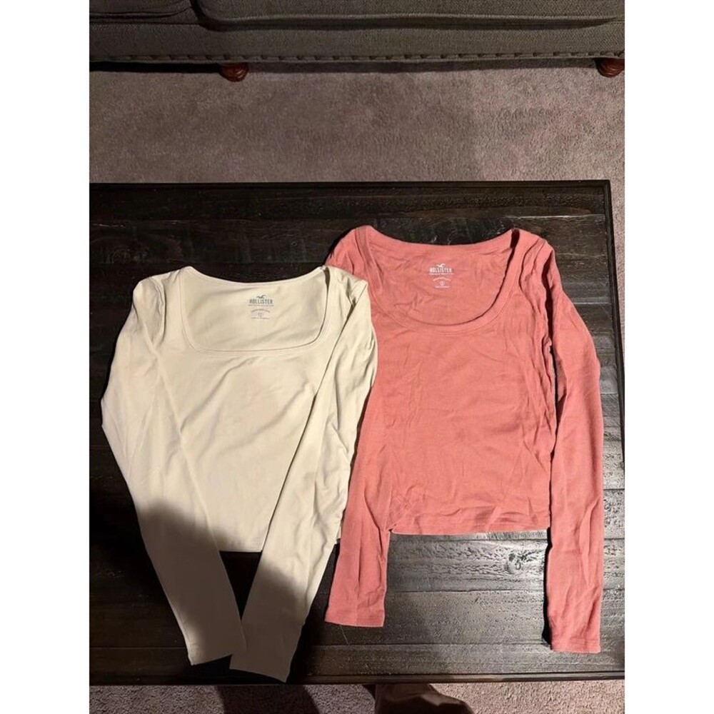Hollister long sleeve shirt bundle